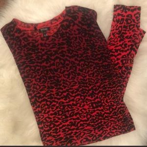 Cheetah print sweater ♥️